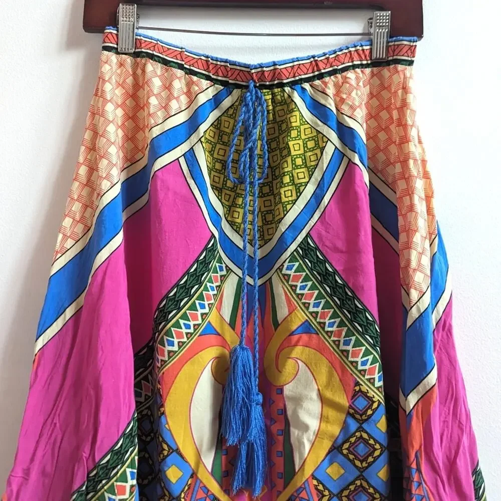 Flying Tomato Maxi Skirt Small Womens Pink Boho - Picture 2 of 5